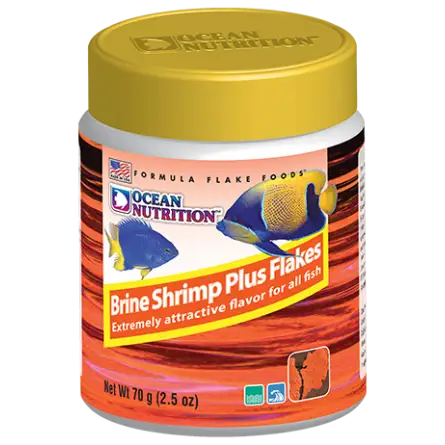 OCEAN NUTRITIONS - Brine Shrimp Plus Flakes 70g - Artemia pahuljice