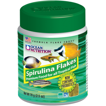 OCEAN NUTRITIONS - Spirulina Flakes 70g - Spirulina flakes