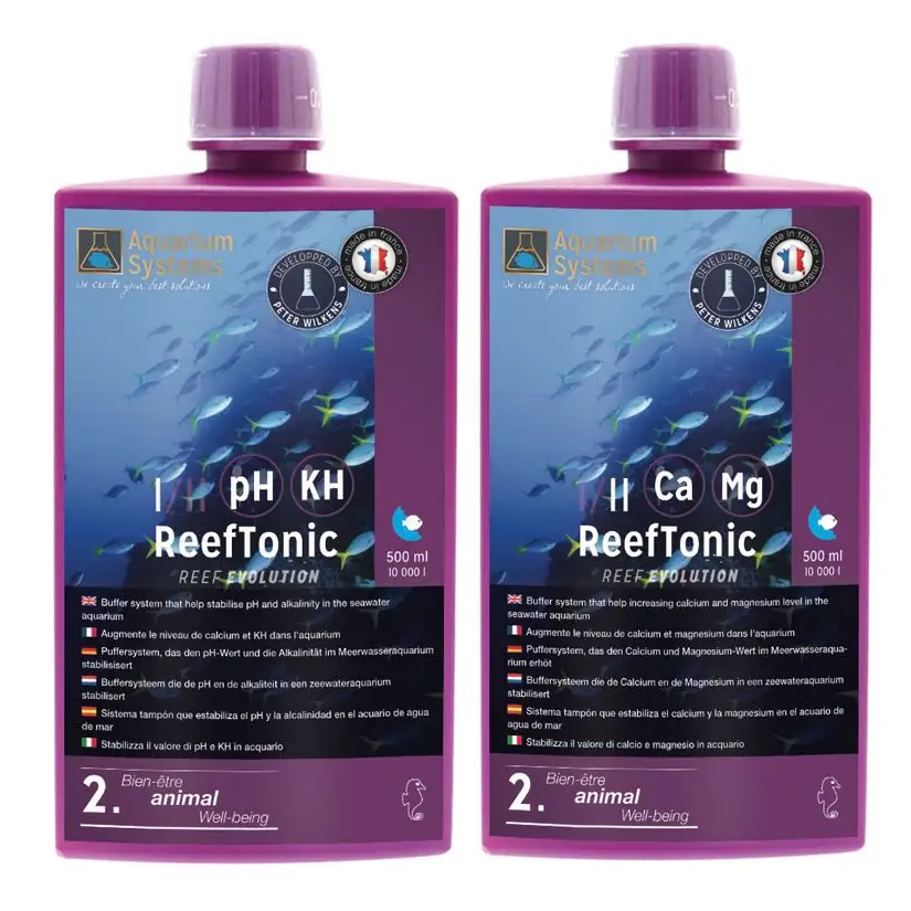 SISTEMAS DE ACUARIO - Reef Tonic - 500ml - Sistema tampón de pH