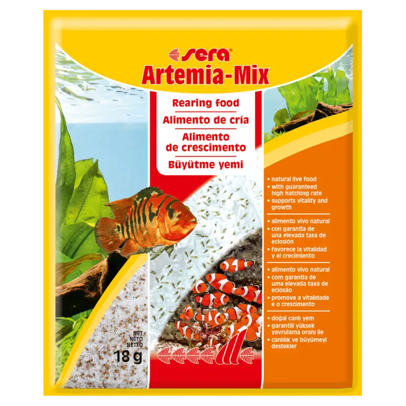 SERA - Artemia-Mix 18gr - Živa hrana za rasplod