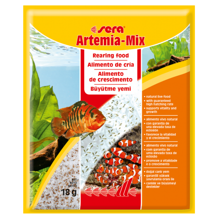 SERA - Artemia-Mix 18gr - Živa hrana za rasplod