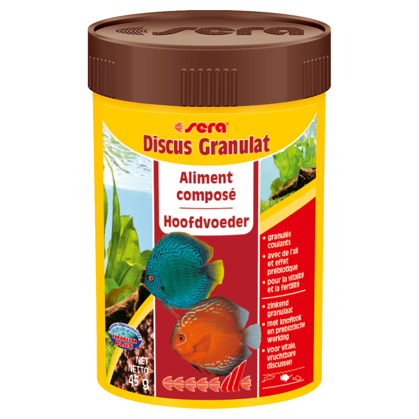 SERA - Discus Granulado 100ml - Alimento composto para todos os Discus