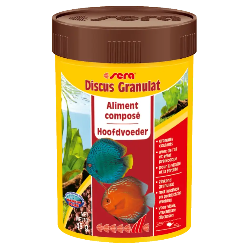 SERA - Discus Granulado 100ml - Alimento composto para todos os Discus