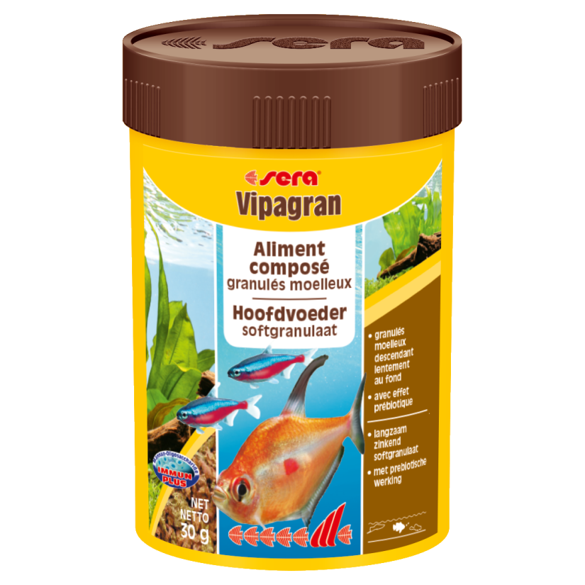 SERA - Vipagran 100ml - Aliment composé à base de granulés moelleux