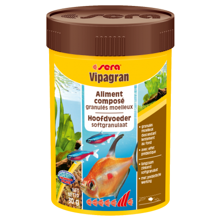 SERA - Vipagran 100ml - Aliment composé à base de granulés moelleux