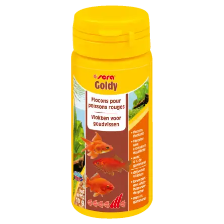 SERA - Goldy 50ml - Alimento para carpas doradas y peces de agua fría