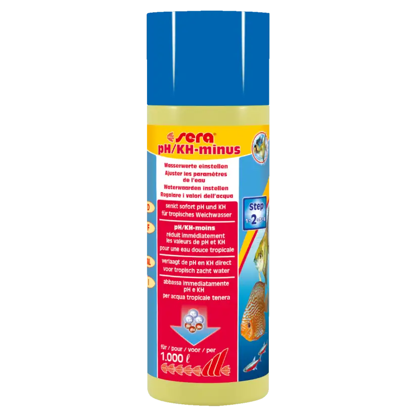 SERA – KH/pH-minus 250 ml – Puffer Kh/pH