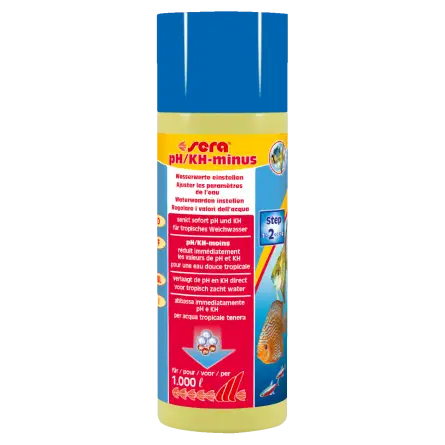 SERA – KH/pH-minus 250 ml – Puffer Kh/pH