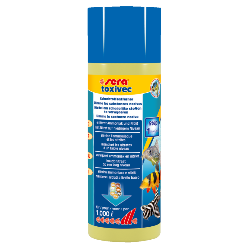 SERA – Toxivec 250 ml – Wasseraufbereiter