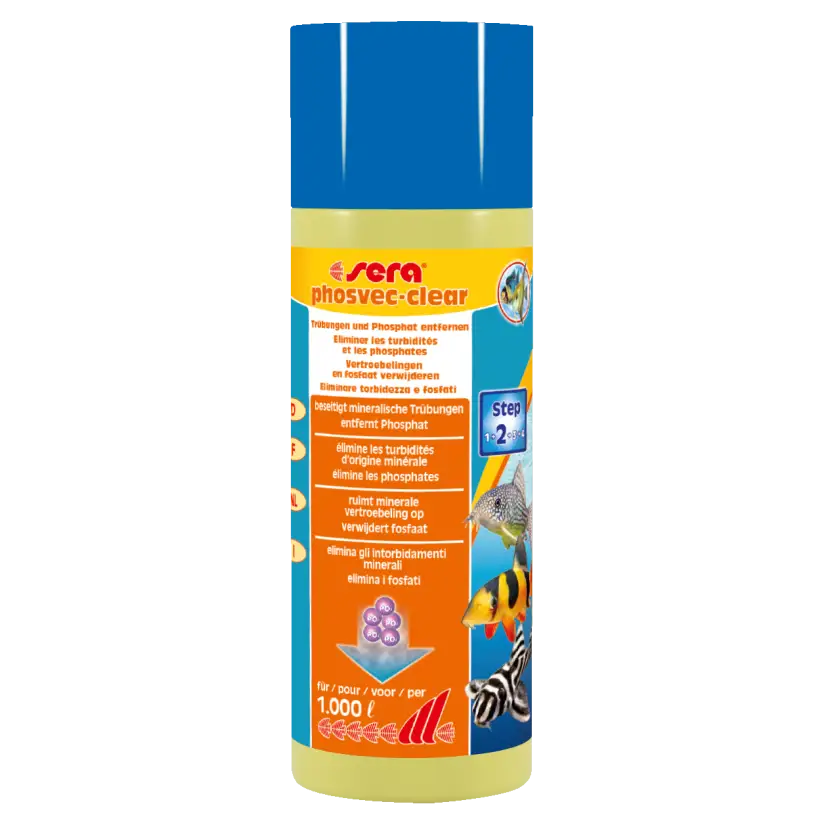 SERA - Phosvec Clear 250ml - Anti-phosphate and turbidity