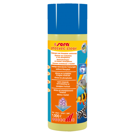 SERA - Phosvec Clear 250ml - Anti-fosfaat en vertroebeling