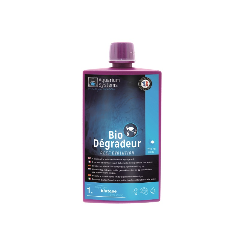 AQUARIUM SYSTEMS - Bio-afbreekmiddel 250ml - Waterconditioner