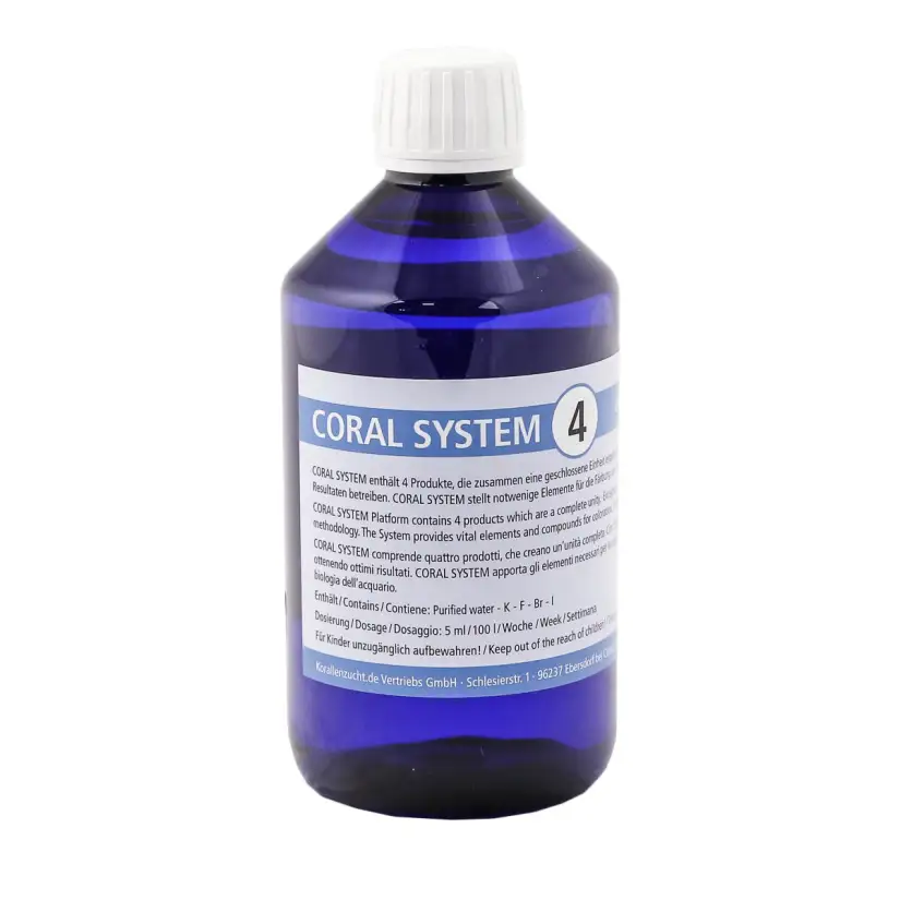 KORALLEN-ZUCHT - Coral System 4 - 250 ml