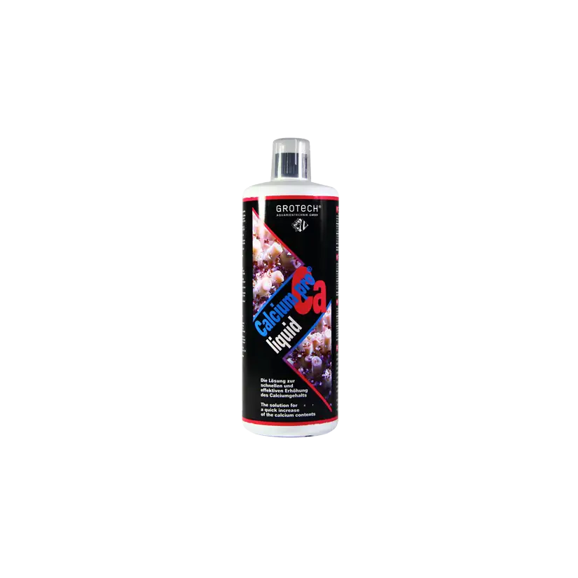 GROTECH - Calcium pro liquid - 1000ml - Concentrato di calcio per acquario marino