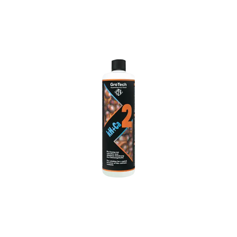 GROTECH - kH+Ca 2 - 1000 ml - Konzentriertes Kalzium für Meerwasseraquarien