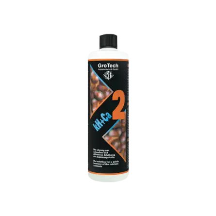 GROTECH - kH+Ca 2 - 1000 ml - Konzentriertes Kalzium für Meerwasseraquarien