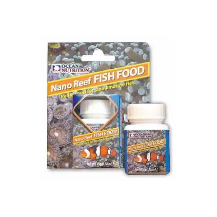 OCEAN NUTRITIONS - Alimento para peixes Nano recife - 15 g - alimento para pequenos peixes de água do mar