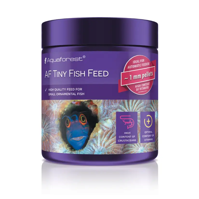 AQUAFOREST - AF Tiny Fish Feed - 120g - Granulatfutter für kleine Fische