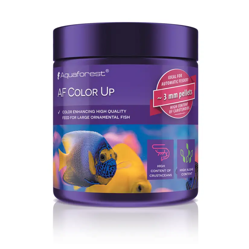 AQUAFOREST - AF Color Up - 120g - Granulatfutter Größe L für Fische