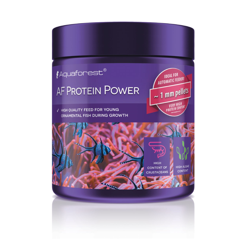 AQUAFOREST - AF Protein Power - 120g - Alimento en pellets tamaño S para peces jóvenes