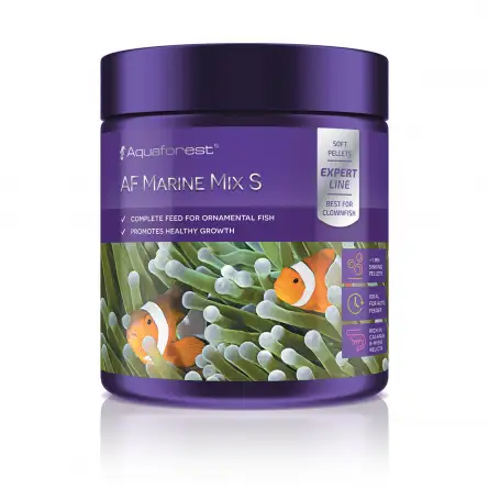 AQUAFOREST - AF Marine Mix S - 120g - Alimento para peces carnívoros