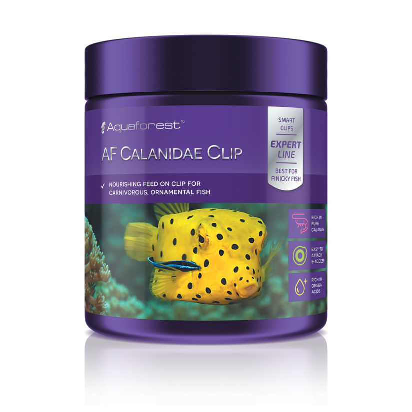 AQUAFOREST - AF Calanidae Clip - 120g - Alimento em comprimidos para peixes