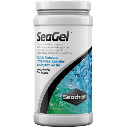 SEACHEM - Seagel 250ml - Masa filtrante para fosfatos, silicatos y metales.