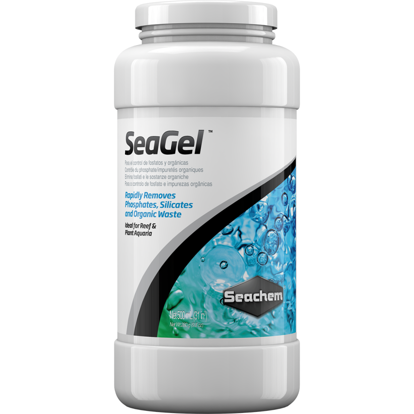 SEACHEM - Seagel 1000ml - Filtermassa voor fosfaten, silicaten en metalen.