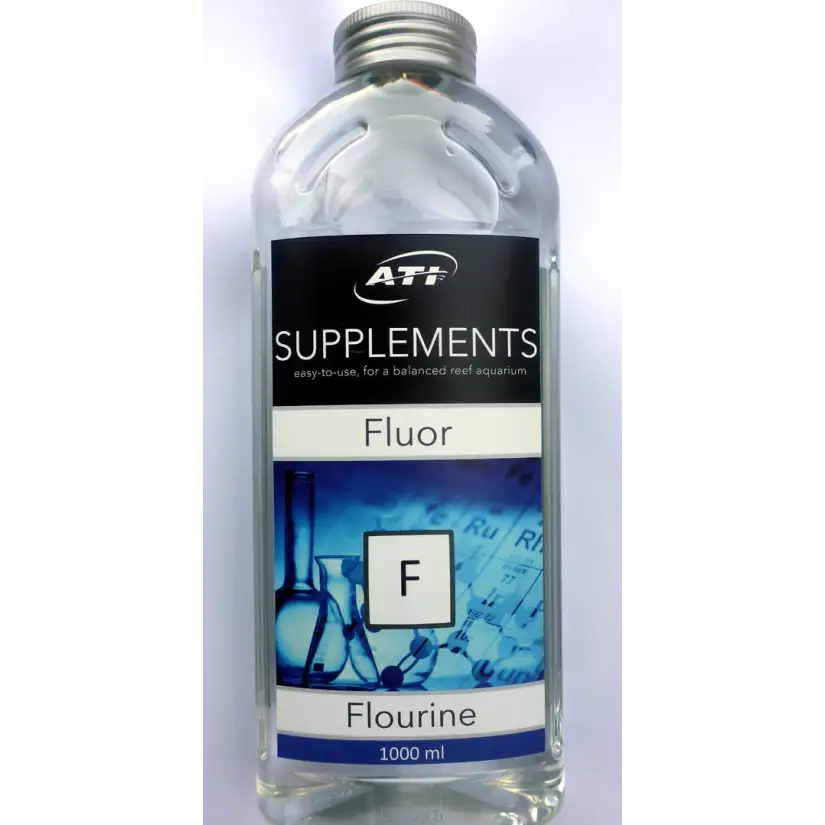 ATI Labs - Flúor - 1000 ml - Suplemento para endurecer estruturas de corais