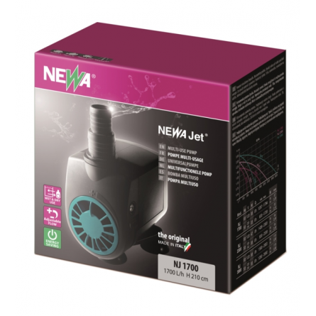 SISTEMAS DE ACUARIO - Newa NewJet NJ 1700 - Bomba universal con caudal regulable