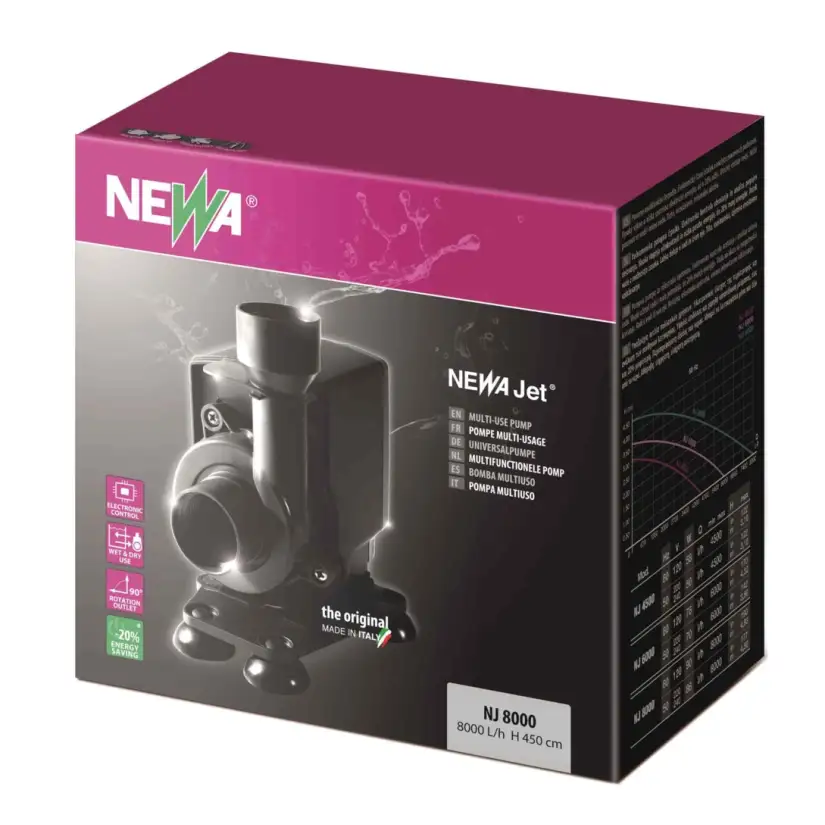 NEWA – NewJet NJ 8000 – Pumpe mit konstanter Durchflussrate von 8000 l/h