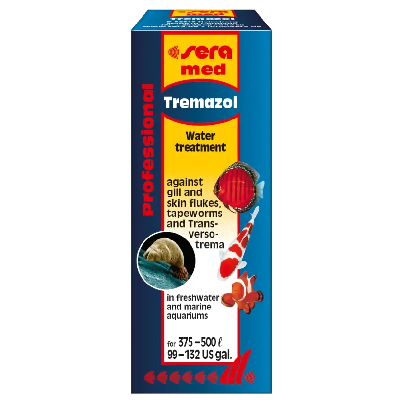 SERA - Sera med Professional - Tremazol - 25ml - Tratamentos para peixes