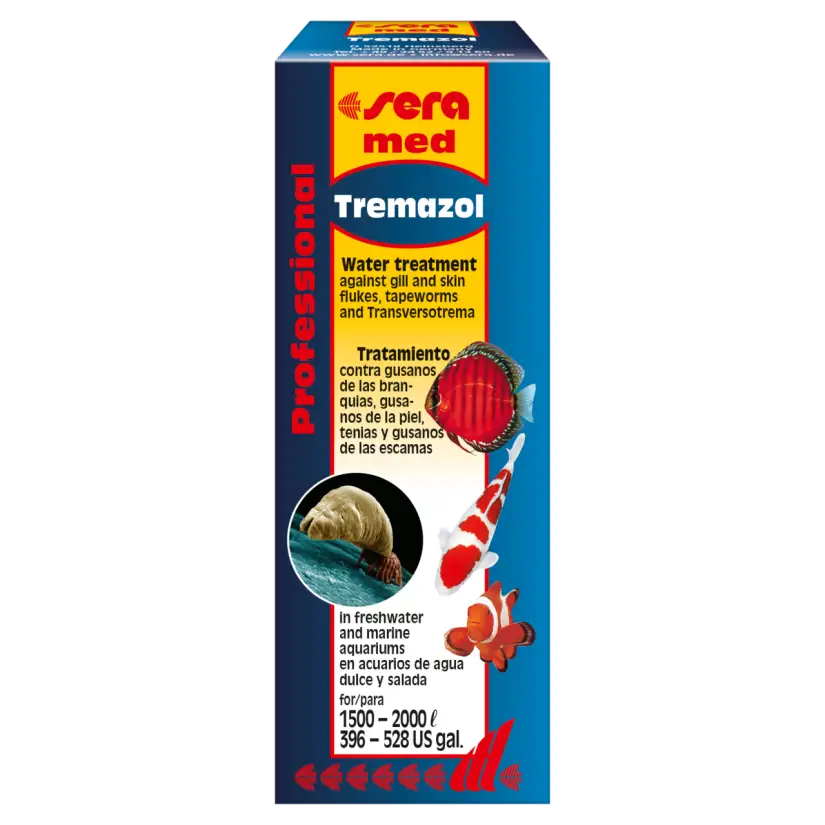 SERA - sera med Professional Tremazol - 100ml - Tretmaji za ribe