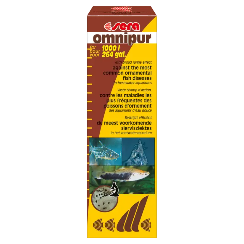 SERA - Omnipur - 50 ml - Behandlungen für Fische