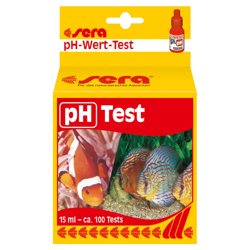 SERA – pH-Test – Zur einfachen Bestimmung des pH-Wertes von Wasser