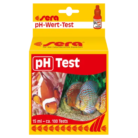 SERA – pH-Test – Zur einfachen Bestimmung des pH-Wertes von Wasser