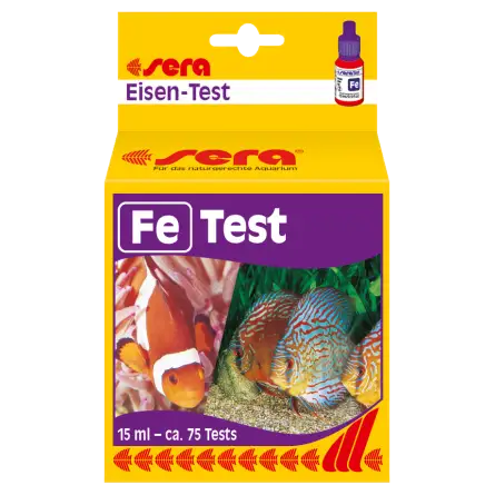 SERA - Iron Test - Analiza železa v akvariju