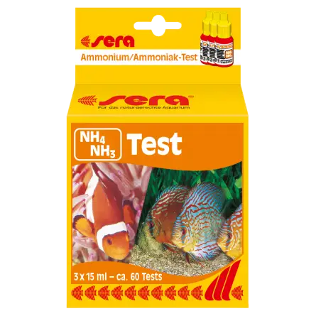 SERA - Test NH4/NH3 - Analiza klora v akvariju