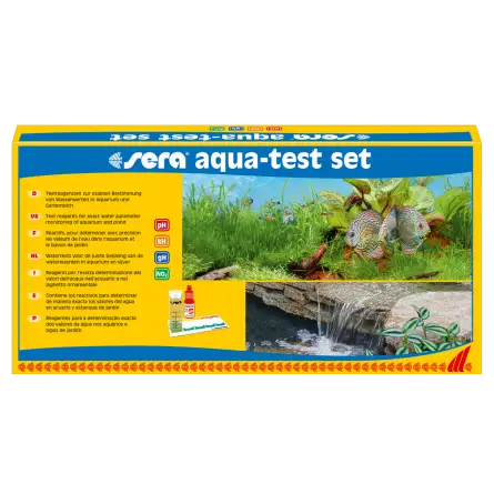 SERA - Aqua-test set - Kit de las principales pruebas de acuario