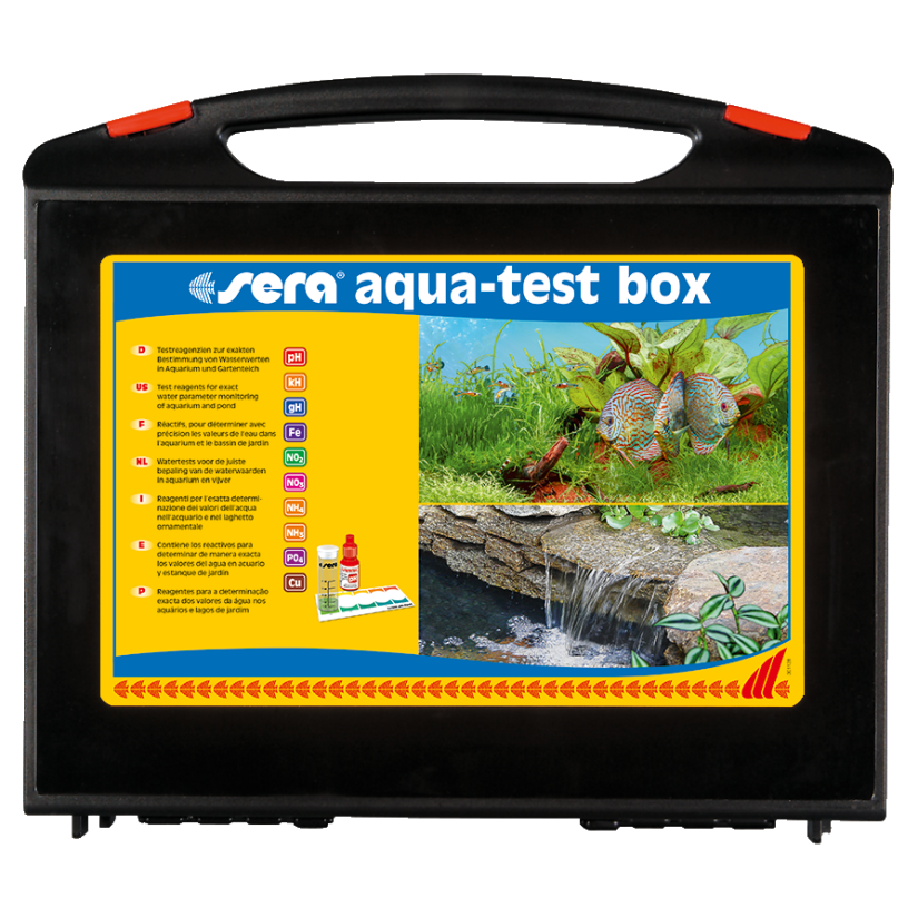 SERA - Aqua-test Box (+ bakar) - Kompletan testni slučaj