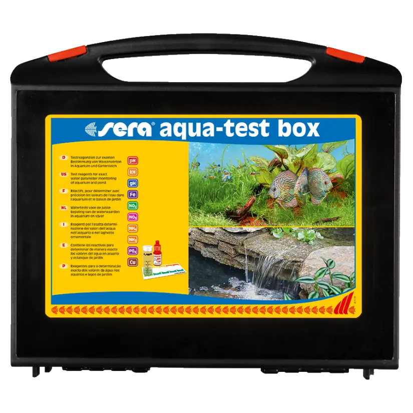 SERA - Aqua-test Box (+ bakar) - Kompletan testni slučaj