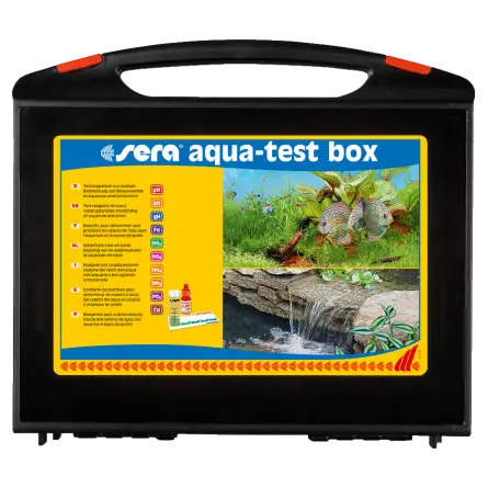 SERA - Aqua-test Box (+ bakar) - Kompletan testni slučaj