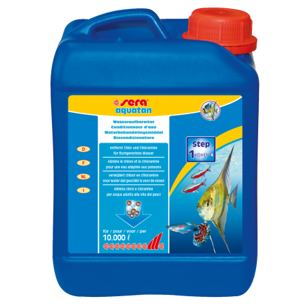 SERA - Aquatan 2.5l - Acondicionador de agua