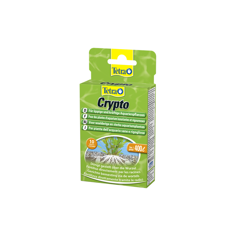 TETRA - Crypto - 10 Tbls - Tabletas fertilizantes para plantas