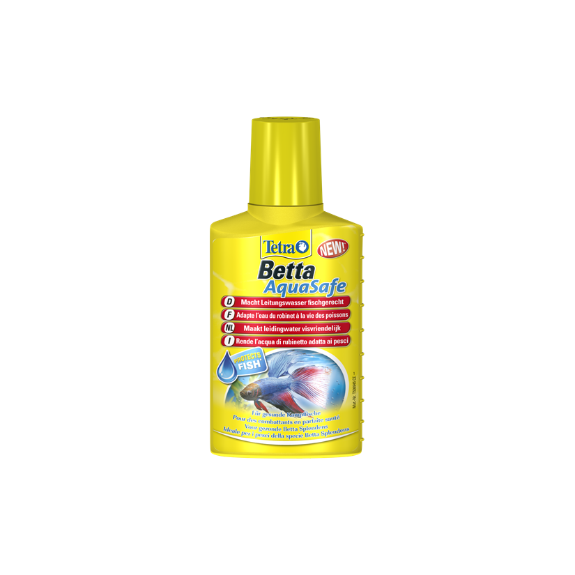 TETRA - Betta AquaSafe - 100ml - Acondicionador de agua