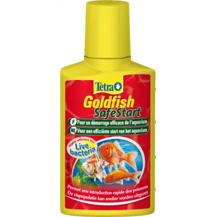 TETRA - Goldfish SafeStart - 50ml - Acondicionador de agua bacteriano