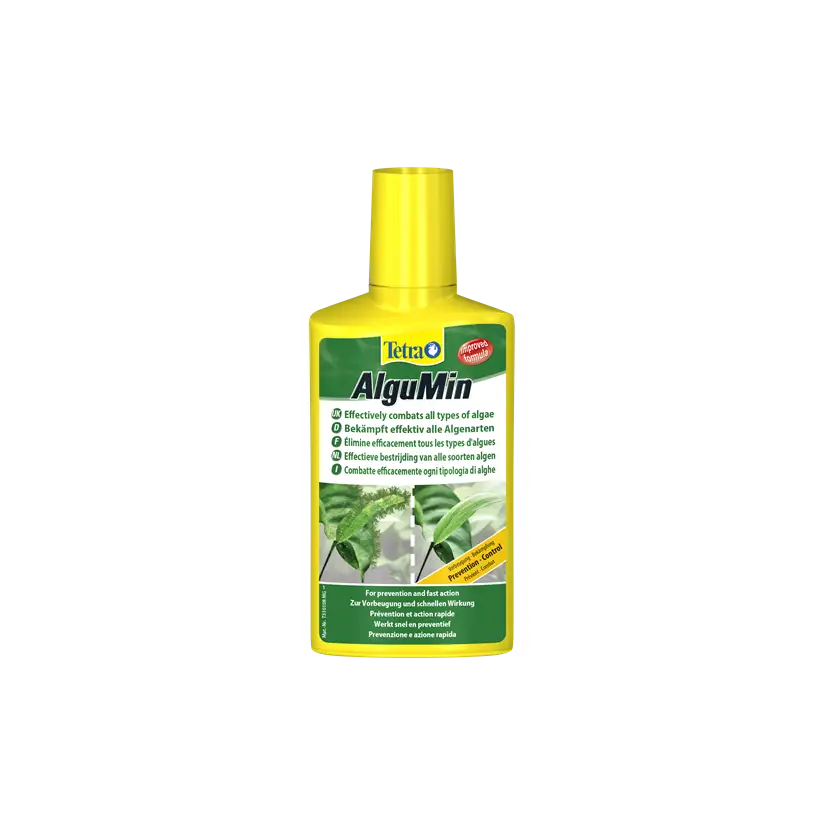 TETRA - AlguMin - ﻿250ml - Antialgas para acuario