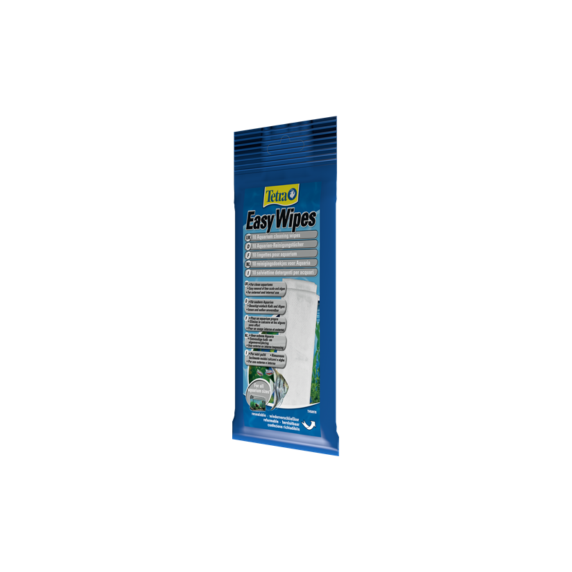 TETRA - EasyWipes - 10 pcs - Aquarium cleaning wipes