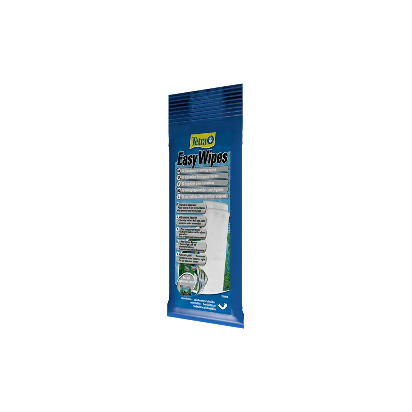 TETRA - EasyWipes - 10 pcs - Lingettes de nettoyage pour aquarium