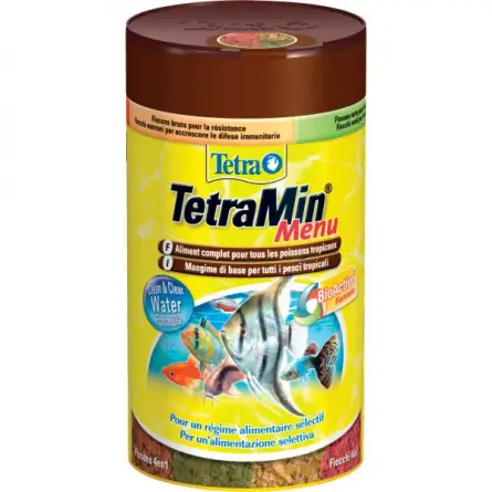 TETRA - TetraMin Menu - 100ml - Flake food for fish